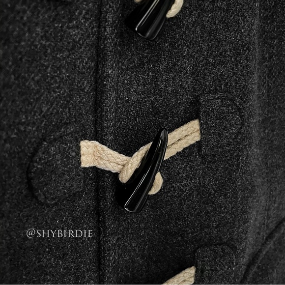 Banana Republic Toggle Wool Tweedy Twill Coat - Picture 12 of 16